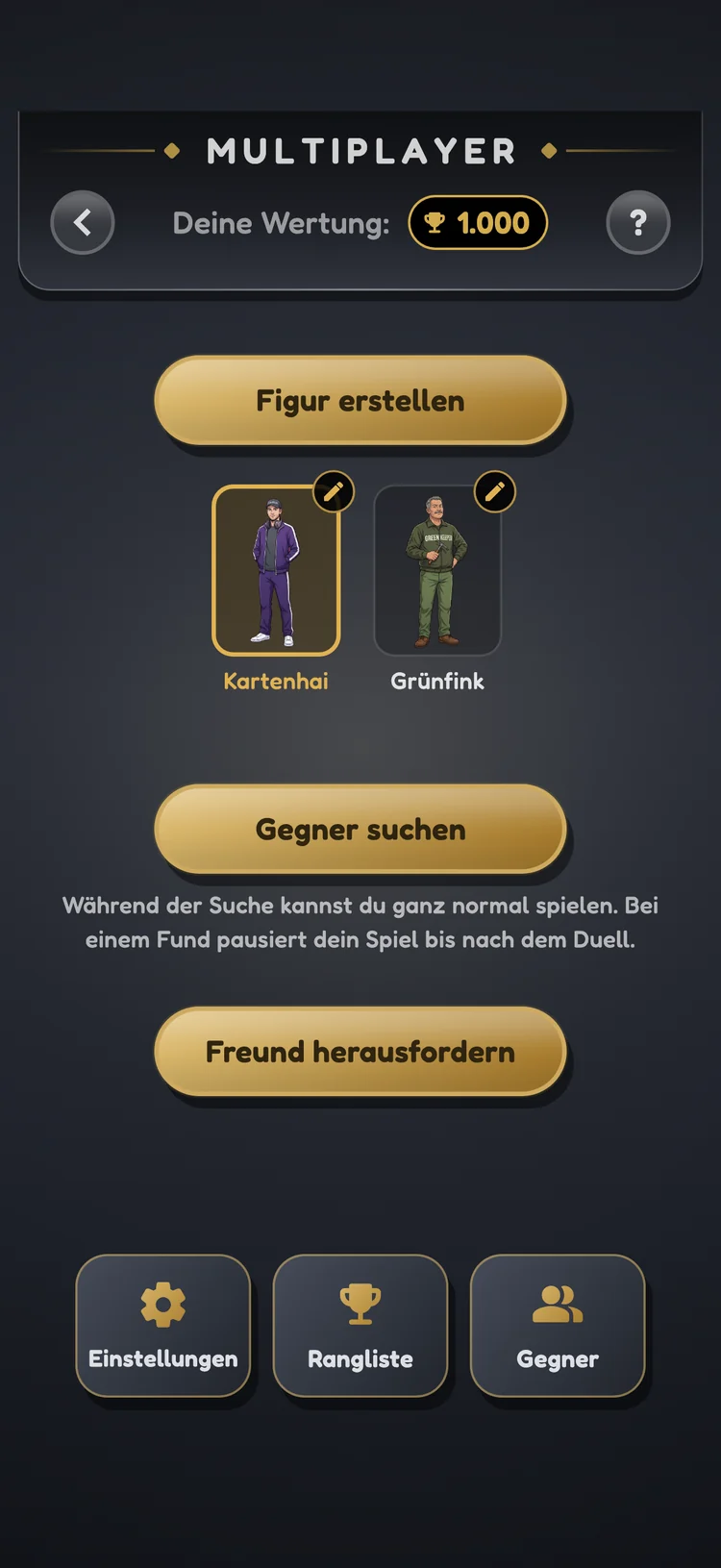Multijoueur avec ton propre personnage